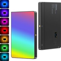 Ulanzi LT003 10 inch RGB LED Video Light - 15W Studio Panel with 8000mAh Battery