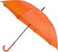 Merkloos / Sans marque Makito Western Europe Automatische paraplu - oranje - dia 107 cm - 82 cm lang - regen - polyester/metaal