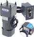Moteur électrique à engrenages - AC 90W - 220V - Monophasé - Couple élevé - Rapport de réduction 1:20 - Régulateur de vitesse 20K - Gris