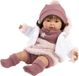 Llorens poupée bébé Carla 42 cm avec vêtements en peluche douce