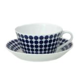 Gustafsbergs Porslinsfabrik Tasse à thé et soucoupe Adam tasse à thé + soucoupe