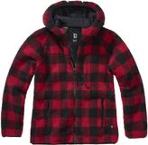 Brandit Teddyfleece Dames Fleece - rood/zwart - 3XL