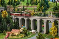 Faller - Viaduct set, 2-sporig, recht, Schaal N