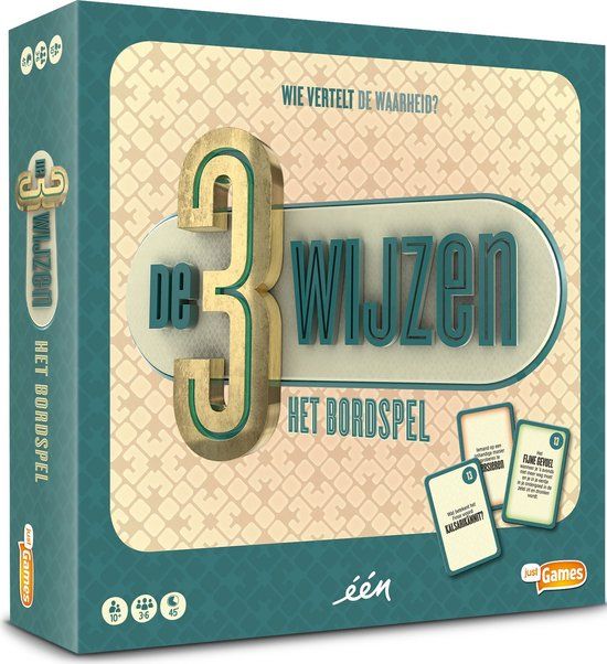 Just Games De 3 wijzen - Bordspel - Educatief spel - Nederlands