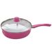MSV Braadpan en Deksel met Keramische Coating Ø 28cm van Aluminium in Roze