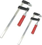 Brüder Mannesmann Snelspan lijmklemmen set - 4x - verzinkt staal - bereik 200 en 300 mm - lijmtang