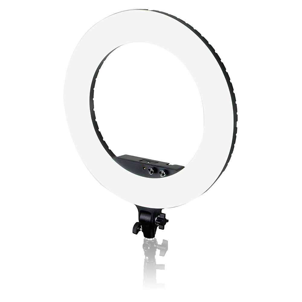 Caruba Round Vlogger LED set met tas Zwart