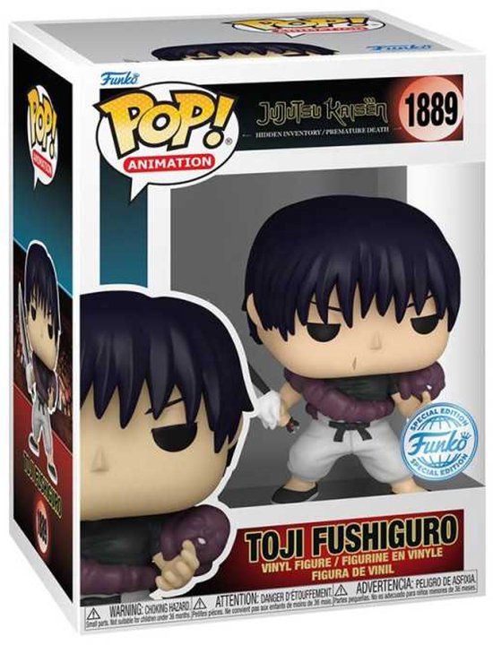 Funko Pop! Toji Fushiguro Jujutsu Kaisen Special Edition nr. 1889