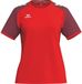 Erima Wings Shirt Korte Mouw Dames - Rood / Bordeaux | Maat: 44
