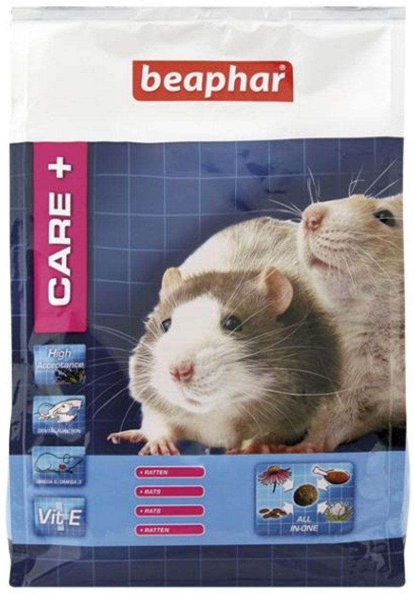 Beaphar XTRAVITAL Care + Rattenvoer - 1.5 kg