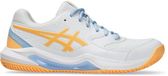 ASICS Gel-Dedicate 8 Padel Chaussures de padel pour femmes - Taille 36 - Blanc/Orange