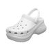 Crocs Classic Bae - Damesklompen - Platform - Wit - Croslite