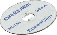 Dremel EZ SpeedClic - Snijschijven voor metaal - 12 stuks