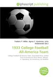 1933 Omniscriptum 1933 College Football All-America Team Paperback