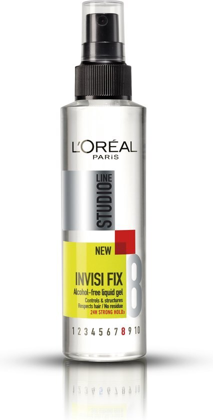 L'Oréal Studio Line Invisi Fix Precise Gel Spray Super Strong - 150 ml - Spray