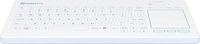 Purekeys Medisch Toetsenbord Bedraad met Touchpad Wit QWERTY US Layout