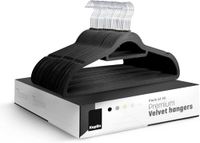 KEPLIN Fluwelen hangers (41 cm) 50 pk