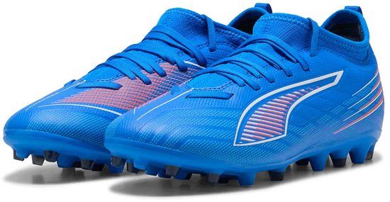 Puma Ultra 6 Match Mg Voetbalschoenen Voor Kinderen Blauw EU 37