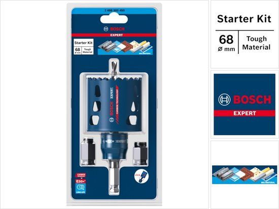 Bosch Accessories EXPERT Tough 2608900450 Gatenzaagset 5-delig 68 mm