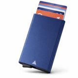 The Verge® - Aluminium Pasjeshouder - Blauw - RFID - 7 Pasjes