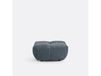 la-redoute-interieurs LA REDOUTE Pouf, velours épais, L83 cm, Nuria Bleu