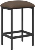 vidaXL Barkruk Taupe 40 x 32 x 64 cm Bewerkt hout