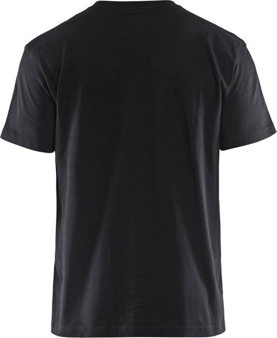 Blåkläder Werkshirt Bi-Colour Zwart/Grijs - Maat XXXXL
