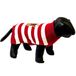 Nobby Hondentrui Heart Nose rood-wit 44 cm