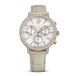 Swarovski Matrix 5702849 Dames Horloge Ø36mm Wit/Crème Leer Goudkleurig