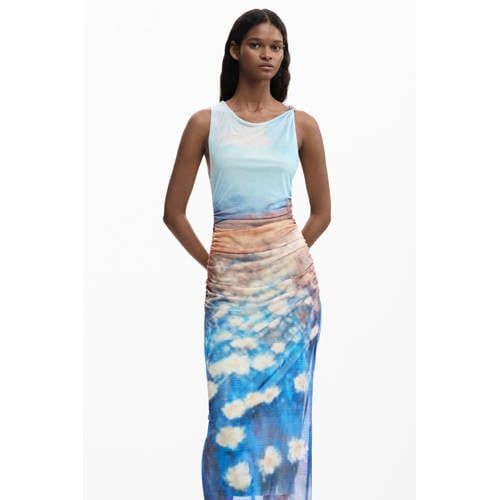 Desigual midi jurk multi