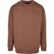 Build Your Brand Raglan Crewneck Bark maat L