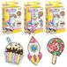 Diamondz Diamond Painting Stickersets - 3-Pack met 12 Sjablonen, Diamantjes & Tools voor Kinderen en Volwassenen