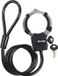 Master Lock Antivol de vélo, antivol à câble, 8275EURDPRO, 1 mètre, câble en acier de 8 mm, noir