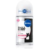 Nivea Invisible Antiperspirant For Black & White Clear, 50 Ml