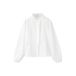 Mango Kids blousetop met ruches - ecru