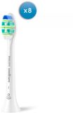 Philips Sonicare InterCare Opzetborstels – 8 stuks - Wit - HX9008/87