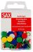 Sax - punaises multicolor - 80 st
