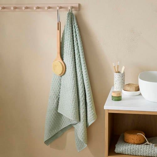 NOUS Living douchelaken mintgroen (140x70 cm)