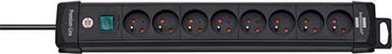 Brennenstuhl Power Socket 8 Sockets with Switch