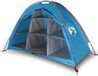 vidaXL Opbergtent 9 vakken waterdicht blauw
