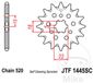 JT Sprockets JTF1445.12SC 12T Staal Voorwiel