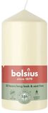 Bolsius Stompkaars Soft Pearl Ø58 x 120 mm – 33 Branduren – 6 Stuks – Decoratieve Kaarsen