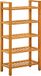 vidaXL Schoenenrek met 5 schappen 50x27x100 cm massief eikenhout