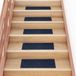 VidaXL Trapmatten zelfklevend 30 stuks 60x25 cm marineblauw rechthoekig