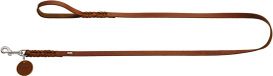 Hunter Hondenriem Solid Education Cognac 200 cm x 11 mm
