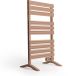 CREATE - Porte-serviettes électrique 500W - Moka - Avec pieds - Sans étagère - WARM TOWEL