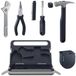 HOTO Household Tool Kit - 7 delige gereedschapskist - Grijs