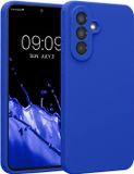 kwmobile telefoonhoesje geschikt voor Samsung Galaxy A56 5G - TPU backcover met siliconen coating - Smartphone case in Baltisch blauw