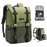 K&F Concept Camerarugzak, fotorugzak voor fotografen, camerarugzak met 15-15,6 inch laptopvak, compatibel met Canon/Nikon/Sony/DJI Mavic Drone (Beta rugzak 20 l).