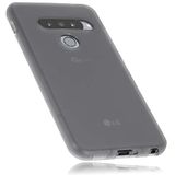 mumbi Hoes compatibel met LG G8s ThinQ telefoonhoes, transparant zwart